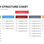 Hierarchy Structure Chart Template for PowerPoint and Keynote