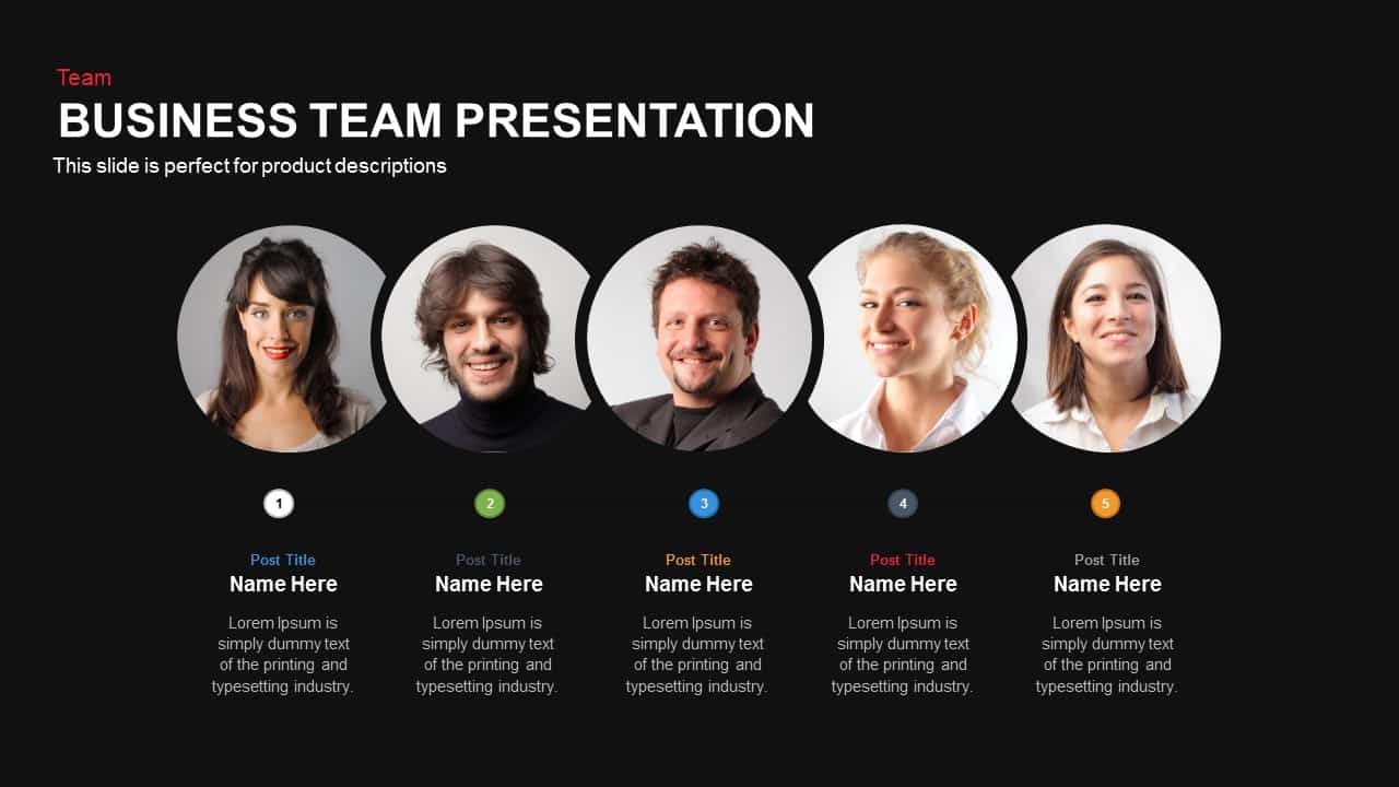 Business Team Presentation