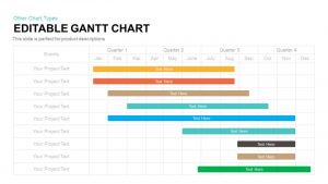 Gantt Chart Template Keynote