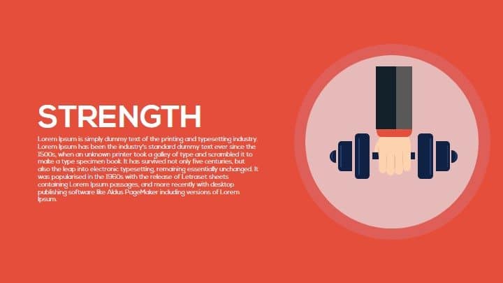 Strength Metaphor Powerpoint and Keynote Template ...