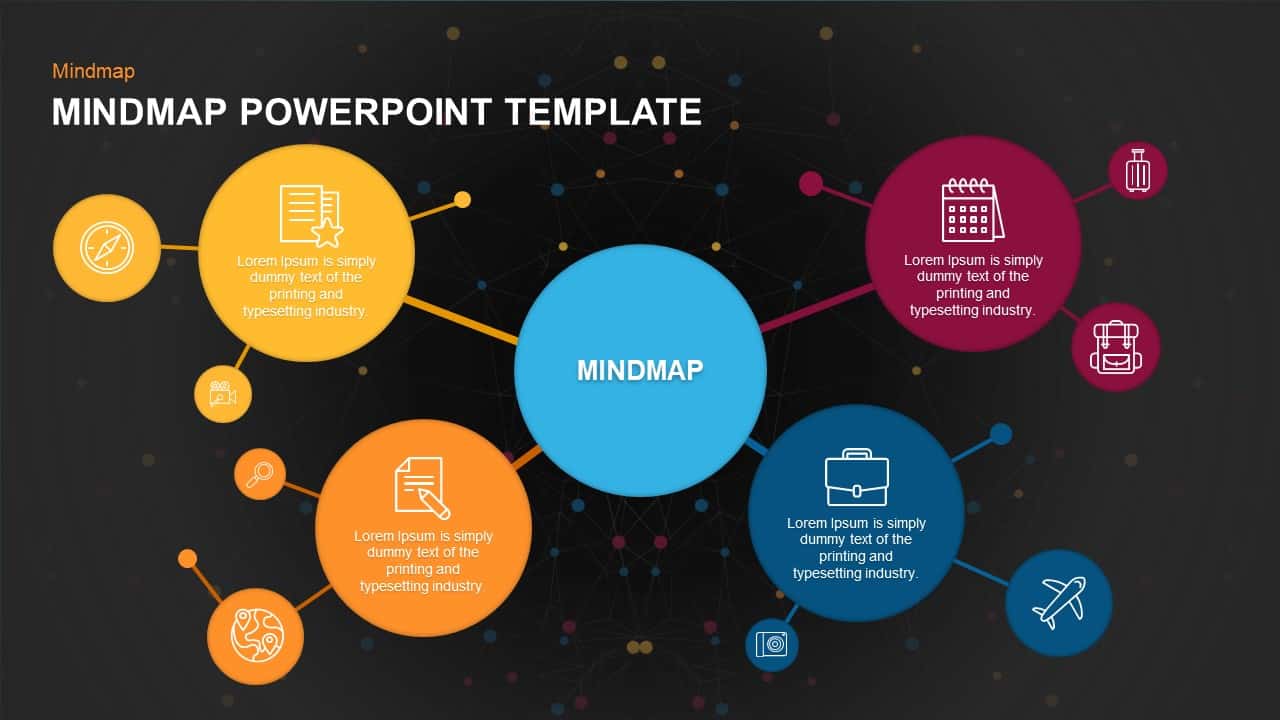 Mind Map PowerPoint Template and Keynote Slide - slidebazaar.com