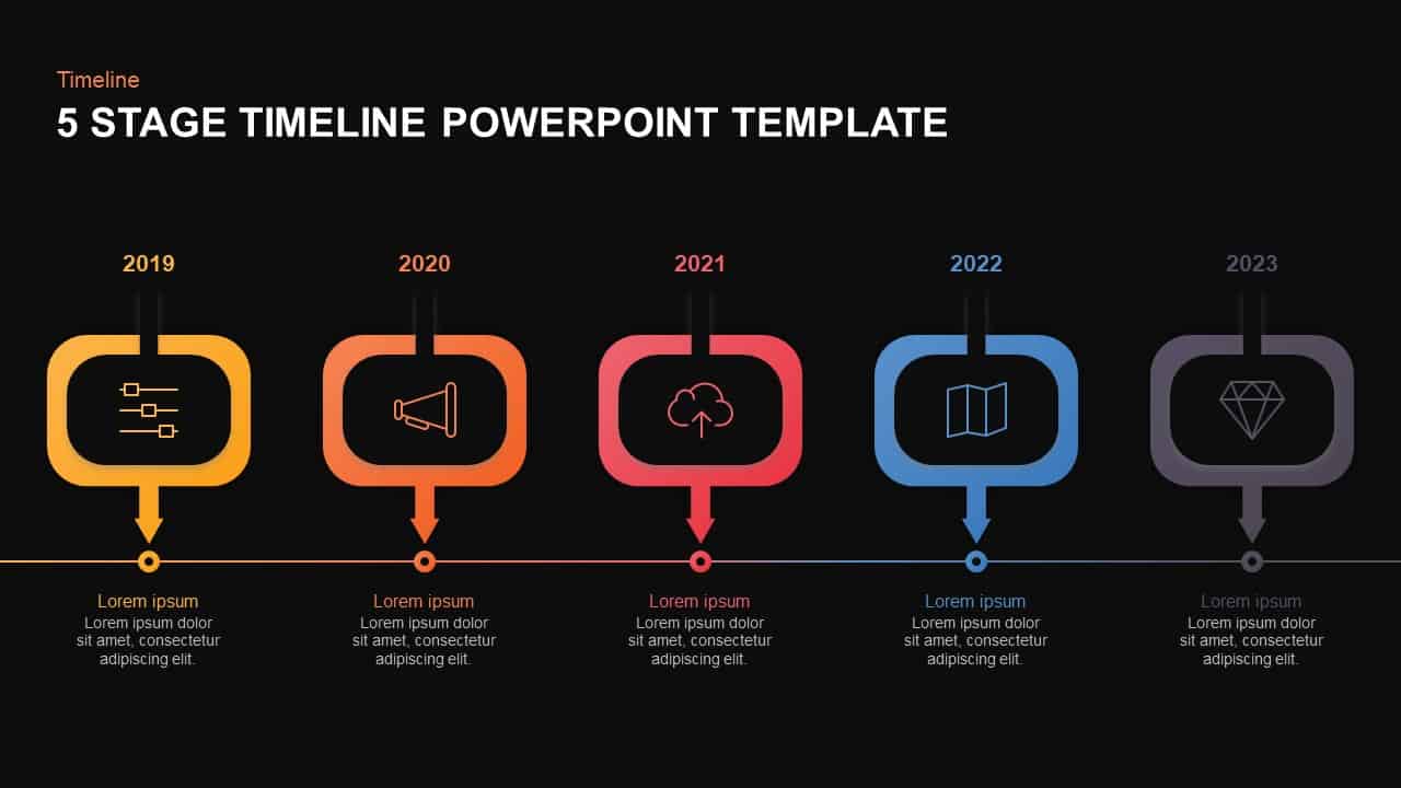 - Template Timeline \u0026 PowerPoint for Keynote 5 Level Slidebazaar