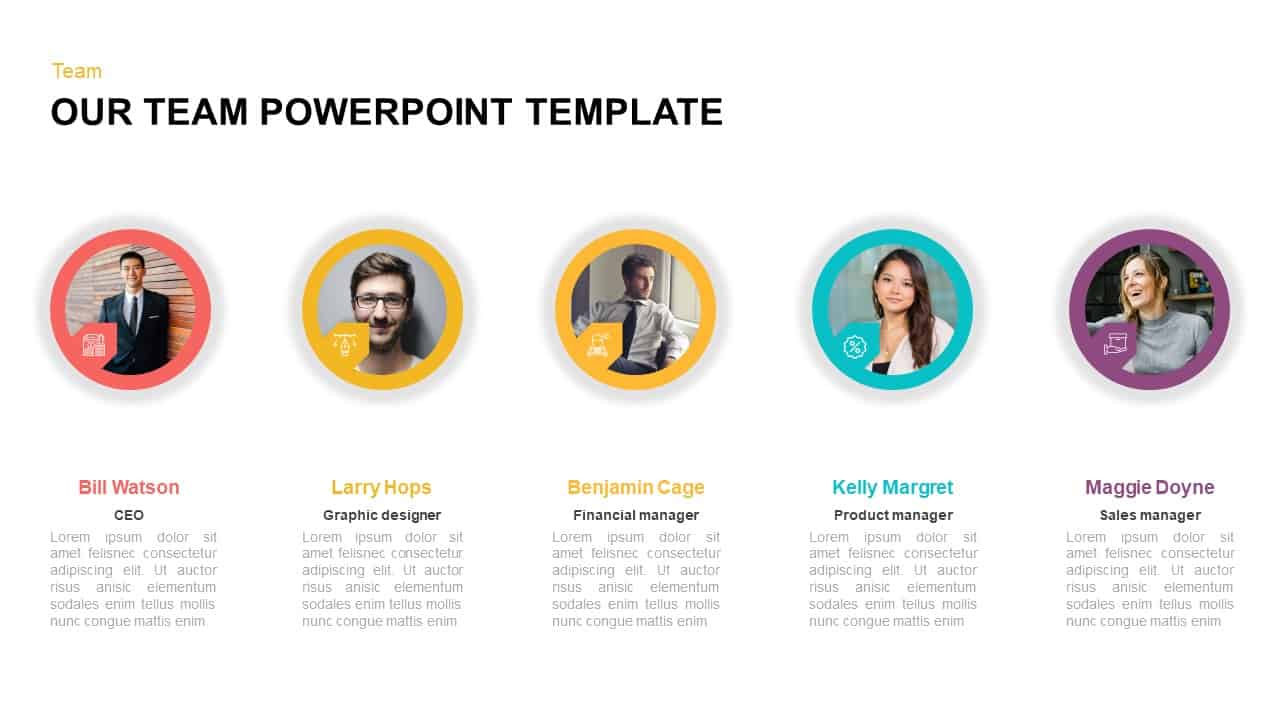 Our Team PowerPoint Template & Keynote Diagram - Slidebazaar