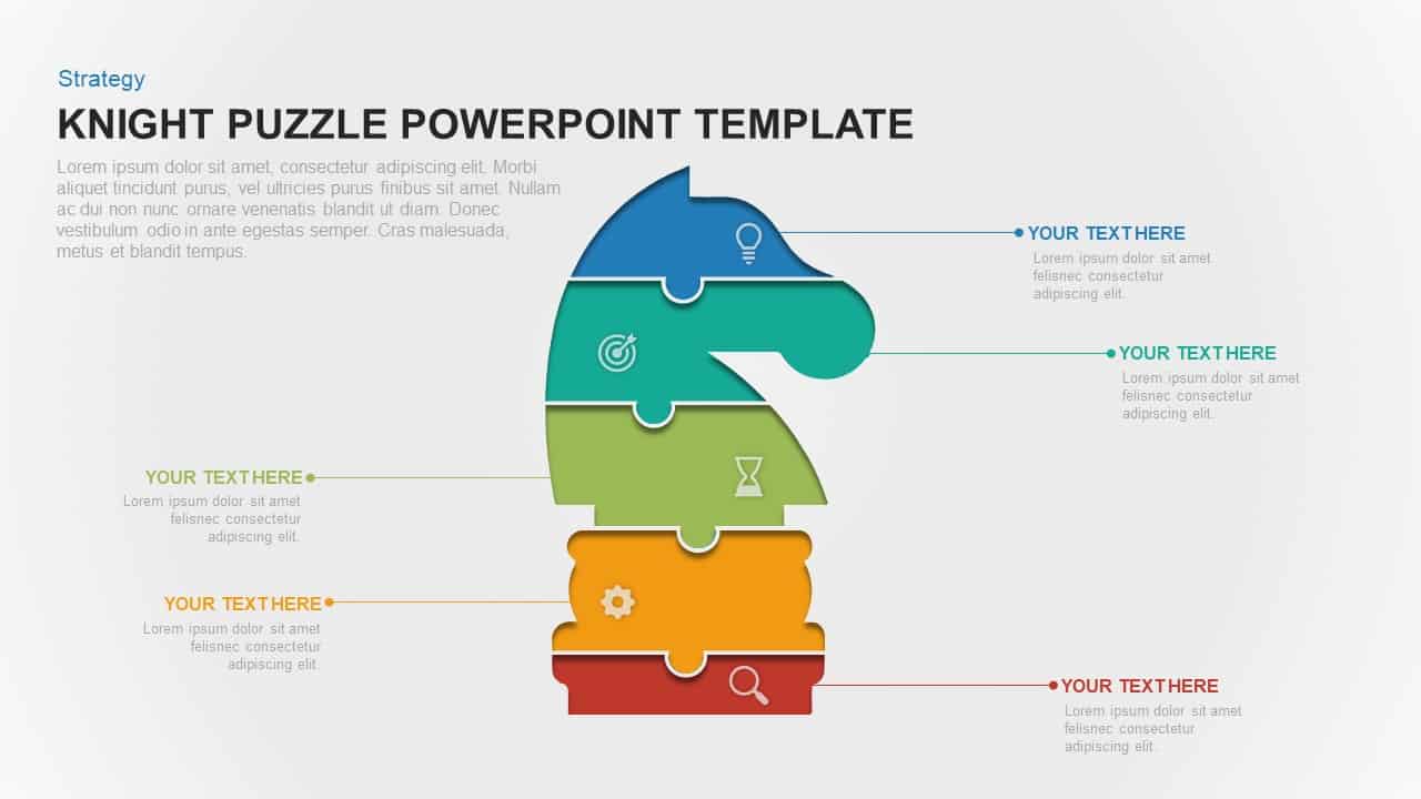 Human Head Puzzle Powerpoint Template And Keynote Slide
