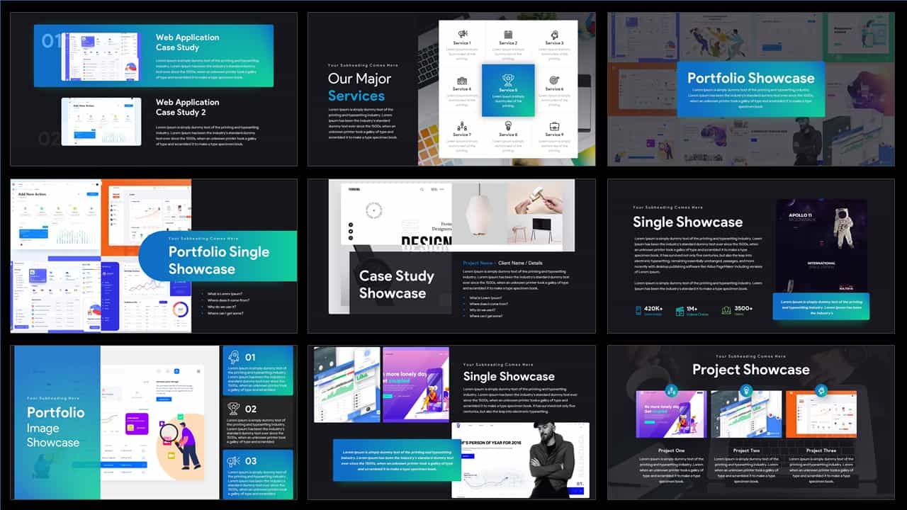 Pitch Deck Powerpoint Template